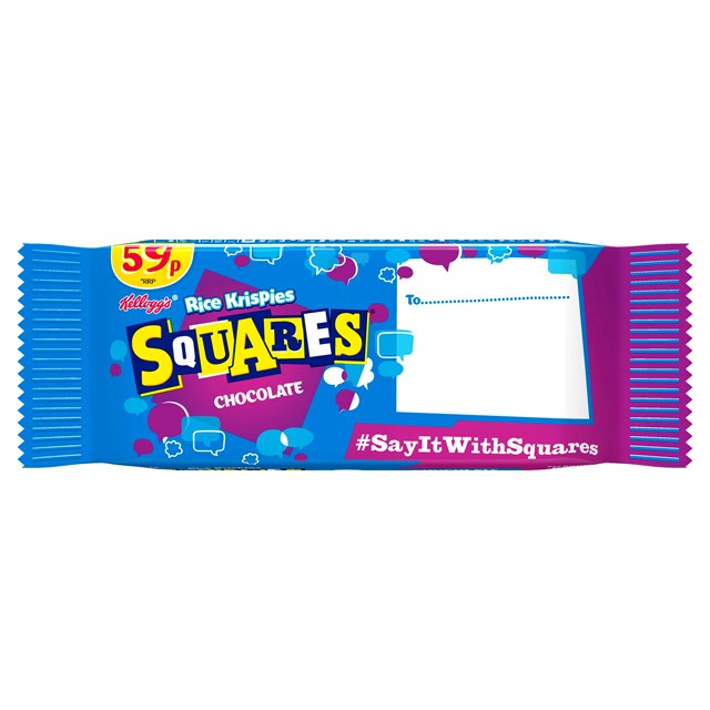 RICE KRISPIE SQUARES 49P CHOCOLATEY