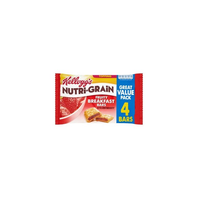 KELLOGGS CEREAL BARS NUTRIGRAIN MULTIPACK STRAWBERRY