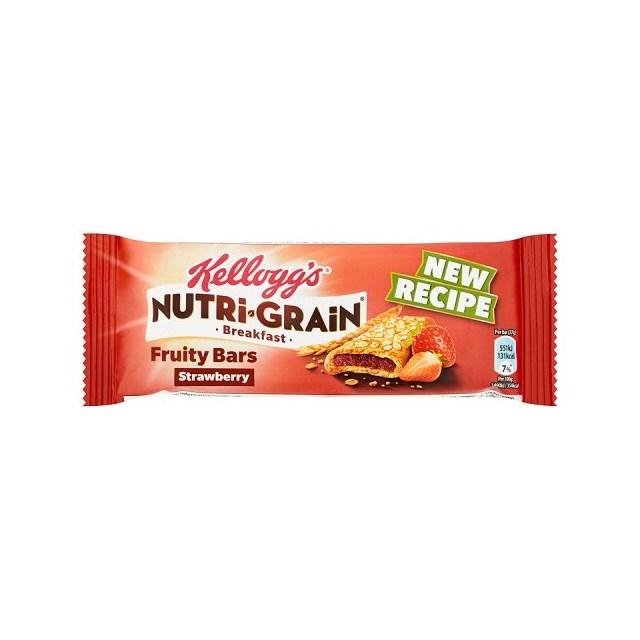 KELLOGGS CEREAL BARS NUTRIGRAIN STRAWBERRY