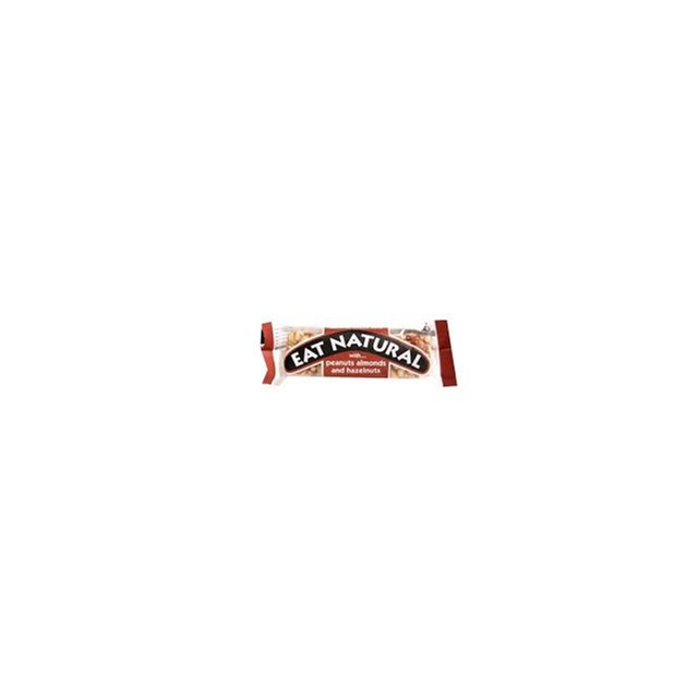 EAT NATURAL PEANUT & ALMOND WITH WALNUTS & HAZELNUTS 50g (12 PACK)