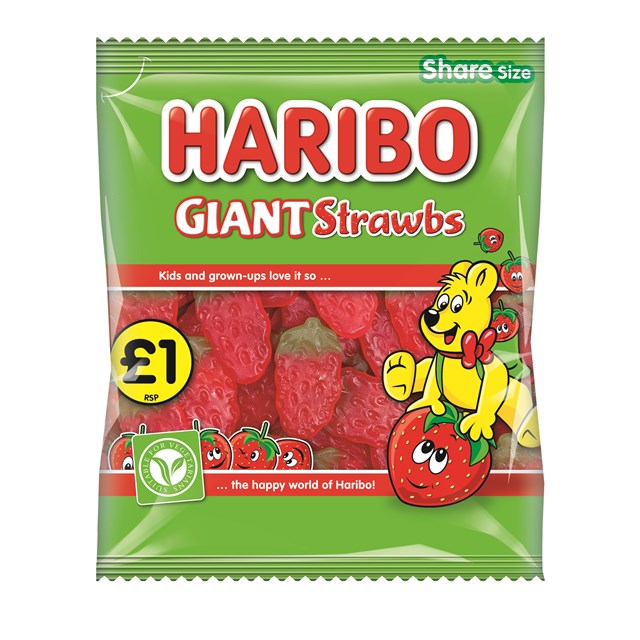 HARIBO £1 GIANT STRAWBS