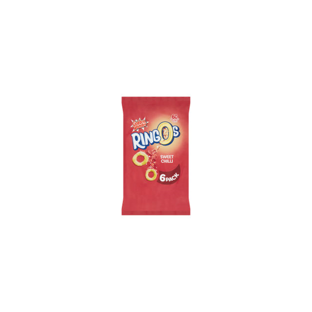 GOLDEN WONDER RINGOS CHILLI (12 x 6 PACK)