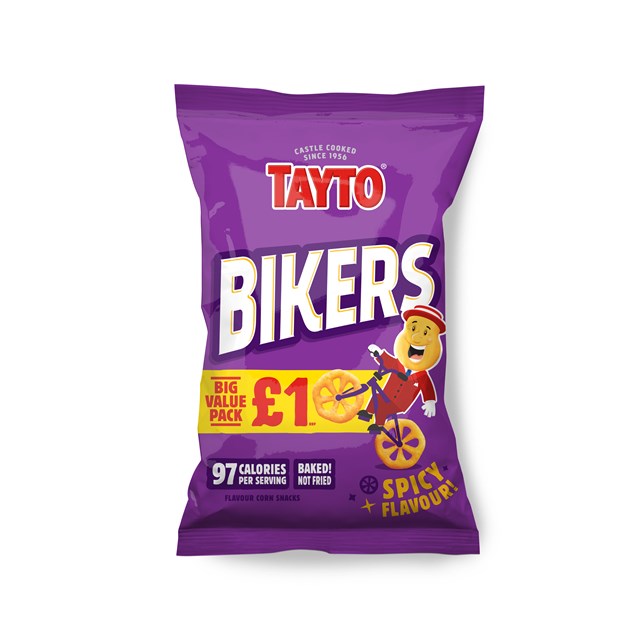 TAYTO £1 SPICY BIKERS 16 PACKS
