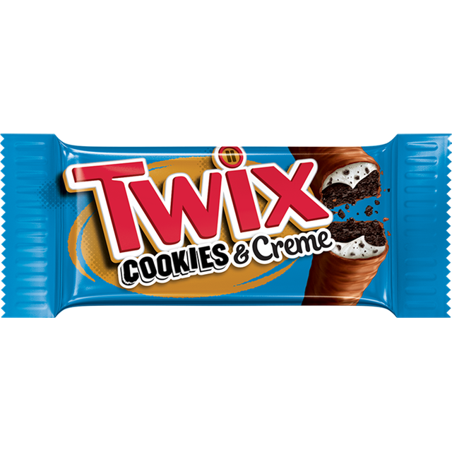 USA TWIX COOKIES & CREAM 38g