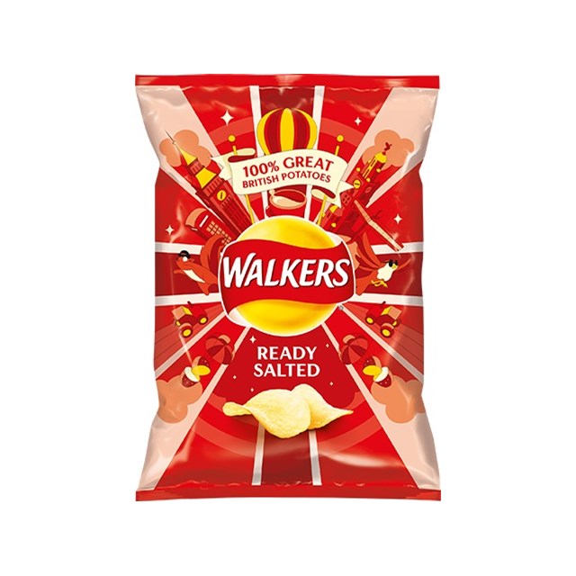 WALKERS READY SALTED STANDARD
