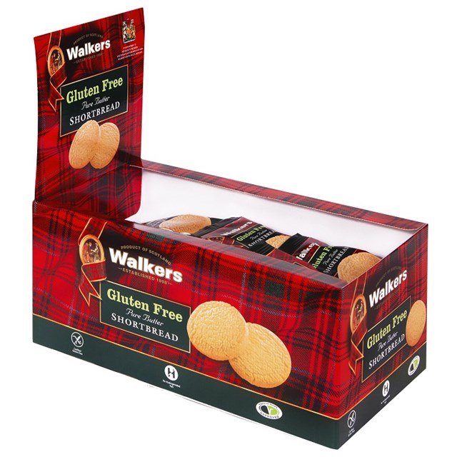 Walkers All Butter Shortbread Gluten Free Rounds Twin Pack (24 x Twin Pack)
