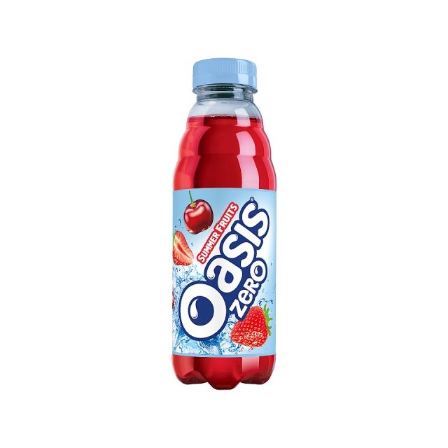 OASIS SUMMER FRUITS ZERO 500ml (12 PACK)