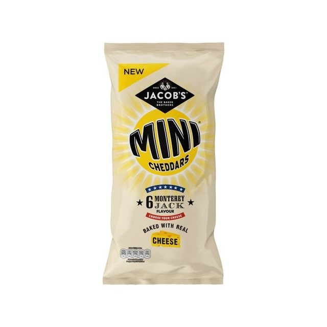 MINI CHEDDARS 6PACK MONTERY JACK