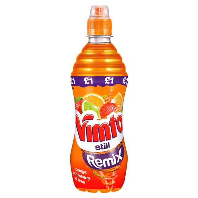 VIMTO ORANGE STRAWB & LIME STILL £1