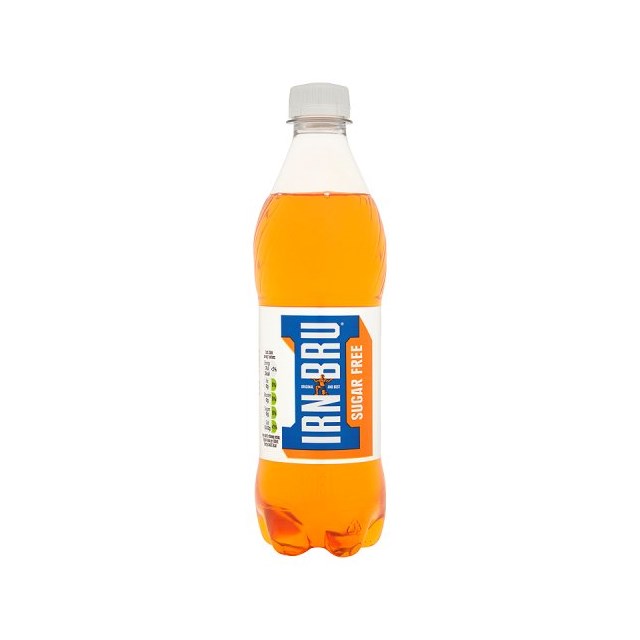 BARRS SUGAR FREE IRN BRU 500ml (12 PACK)
