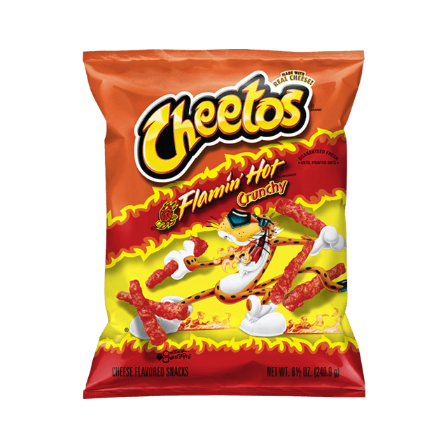 USA CHEETOS CRUNCHY FLAMIN HOT 226.8g