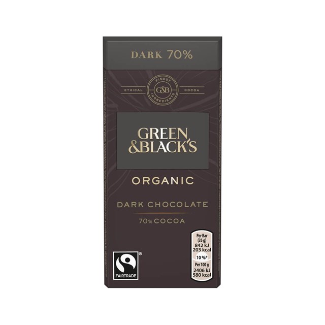 GREEN & BLACK DARK CHOCOLATE