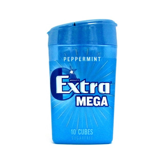 WRIGLEYS EXTRA MEGA CUBES PEPPERMINT