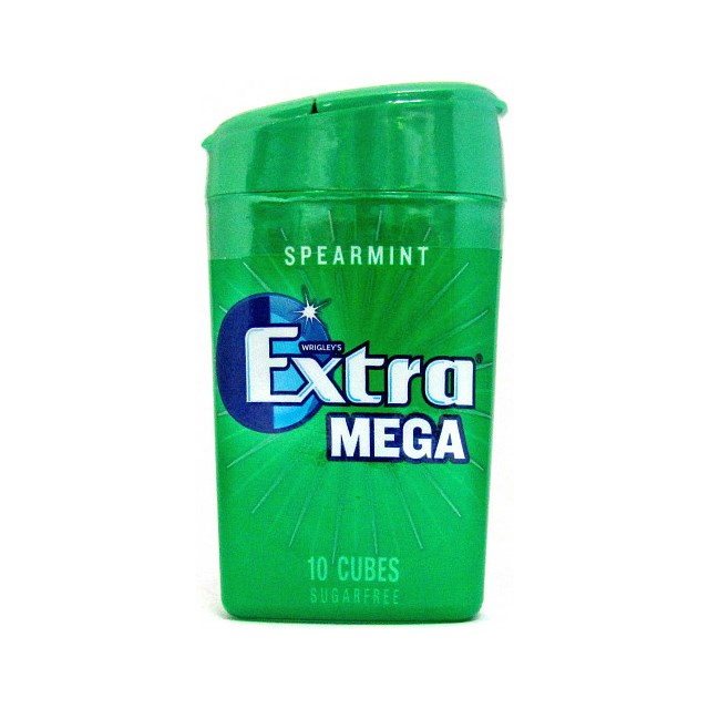 WRIGLEYS EXTRA MEGA CUBES SPEARMINT