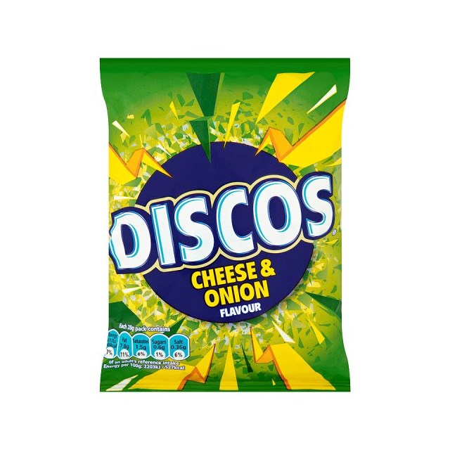 DISCOS CHEESE & ONION 25g (24 PACK)