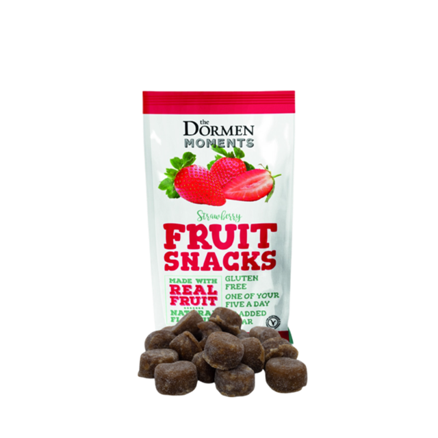 DORMEN MOMENTS FRUIT SNACK STRAWBERRY40g