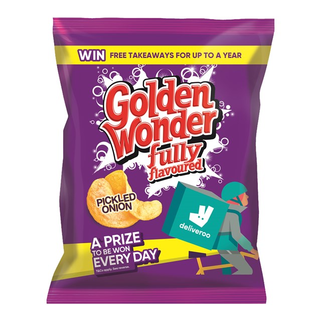 GOLDEN WONDER 32's PICKLED ONION