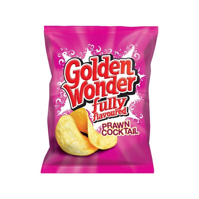GOLDEN WONDER 32's PRAWN COCKTAIL