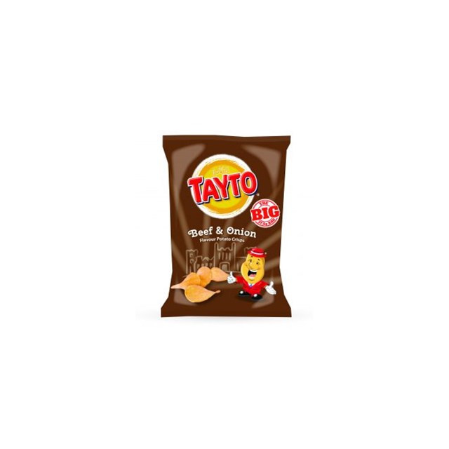 TAYTO BEEF & ONION 15% EXTRA