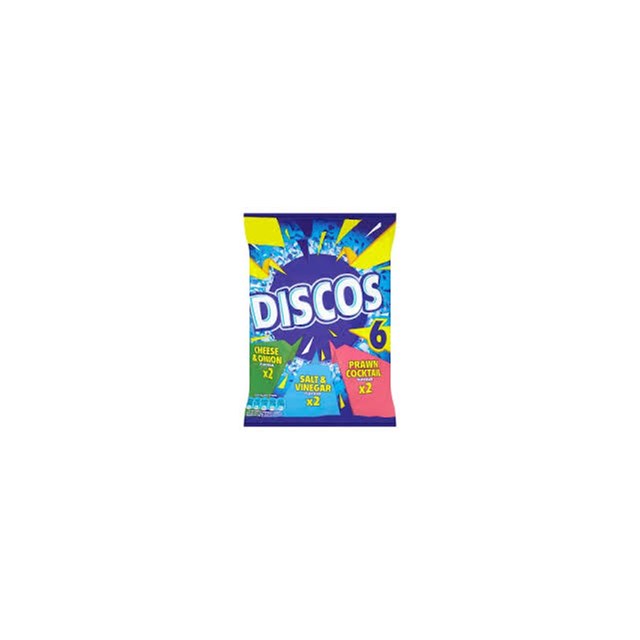 DISCOS ASSORTED 6PACK