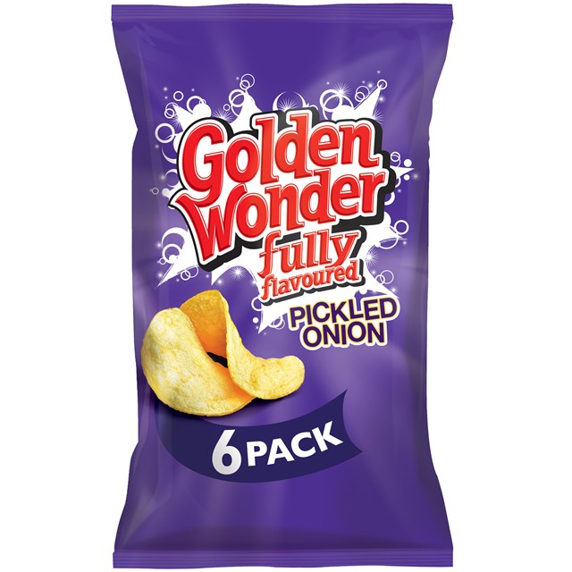 Golden Wonder Multipack Pickled Onion (16 x 6 Pack) Golden Wonder Multipack Pickled Onion (16 x 6 Pack)