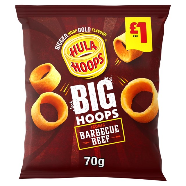 HULA HOOPS £1 BBQ BEEF