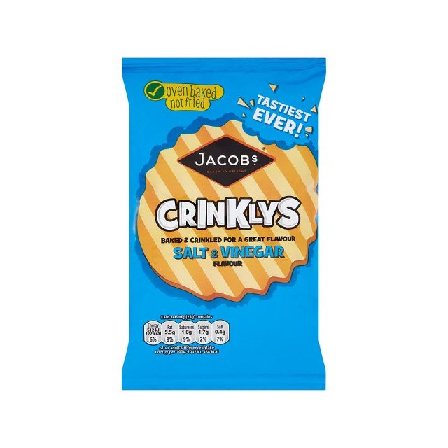 MINI CHEDDARS CRINKLY SALT & VINEGAR