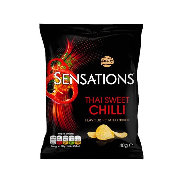 Sensations Thai Sweet Chilli 40g (32 Pack)