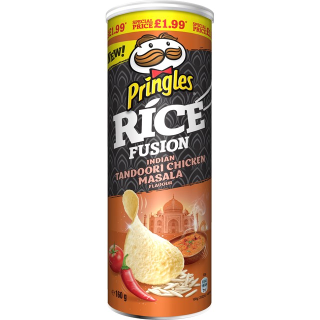 PRINGLES £1.99 RICE FUSION INDIAN TANDOORI CHICKEN