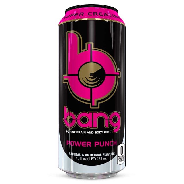 BANG ENERGY DRINK POWER PUNCH 16oz (12 PACK)