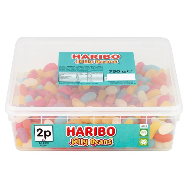 HARIBO TUBS 2p JELLY BEANS