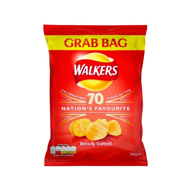 WALKERS GRAB READY SALTED