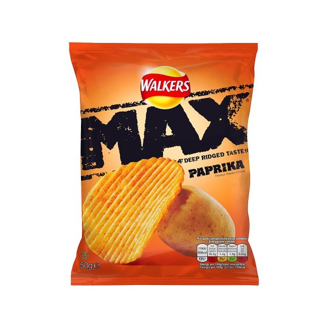 WALKERS MAX PAPRIKA