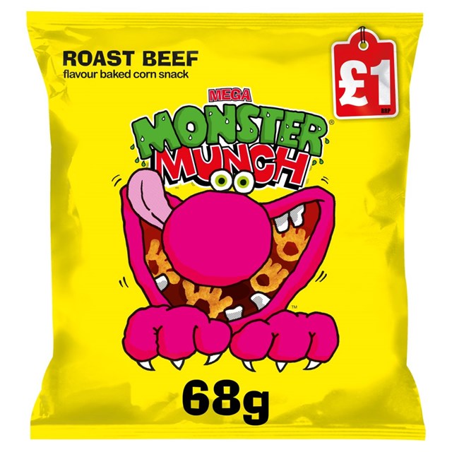 MONSTER MUNCH £1 BEEF