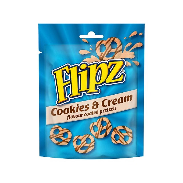 Flipz Cookies & Cream 90g (6 Pack)