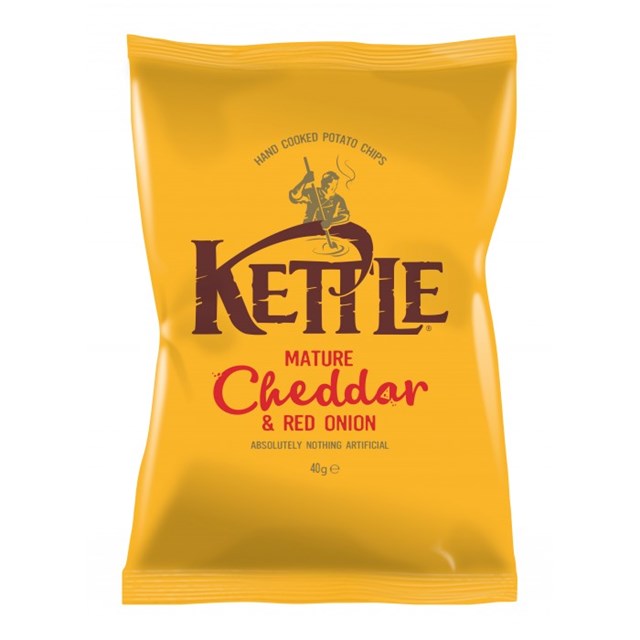 KETTLE CHIPS CHEDDAR & RED ONION