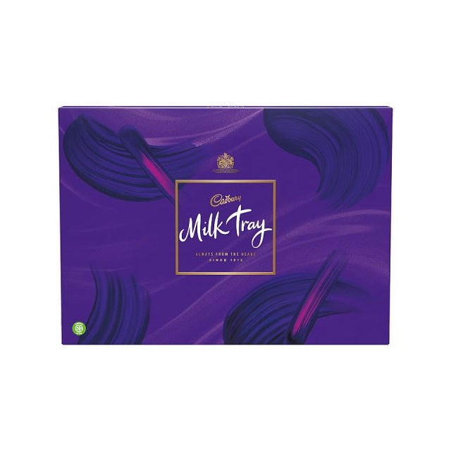 CADBURYS MILK TRAY CHOCOLATE ASSORTMENT 530g