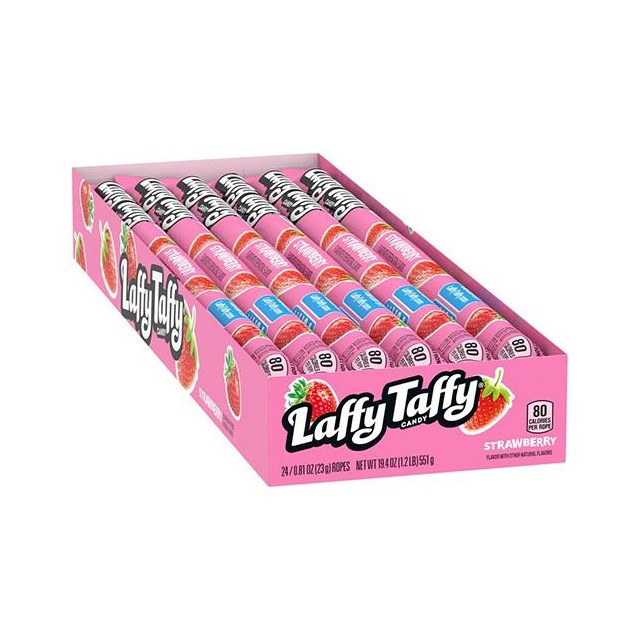 USA LAFFY TAFFY ROPE STRAWBERRY 23g (24 PACK)