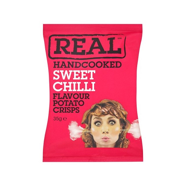 REAL CRISPS SWEET CHILLI