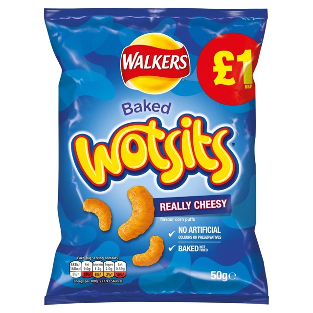 WALKERS £1 WOTSITS