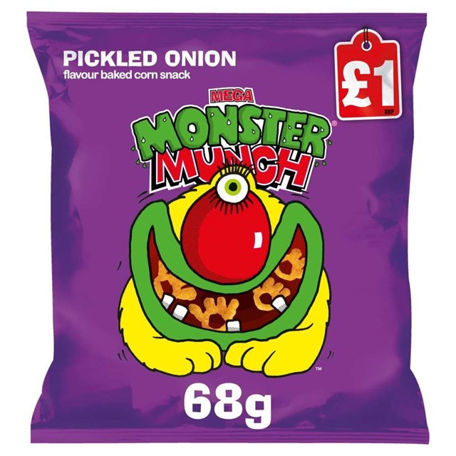 MONSTER MUNCH £1 PICKLED ONION