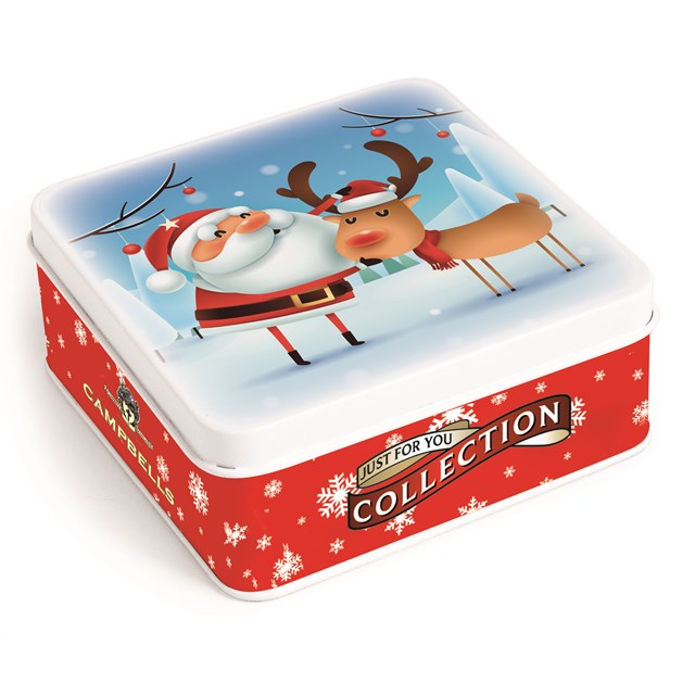 Campbells Christmas Santa Rudolph 12x90g Tin