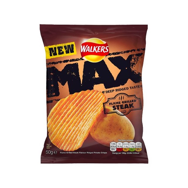 WALKERS MAX FLAME GRILLED STEAK