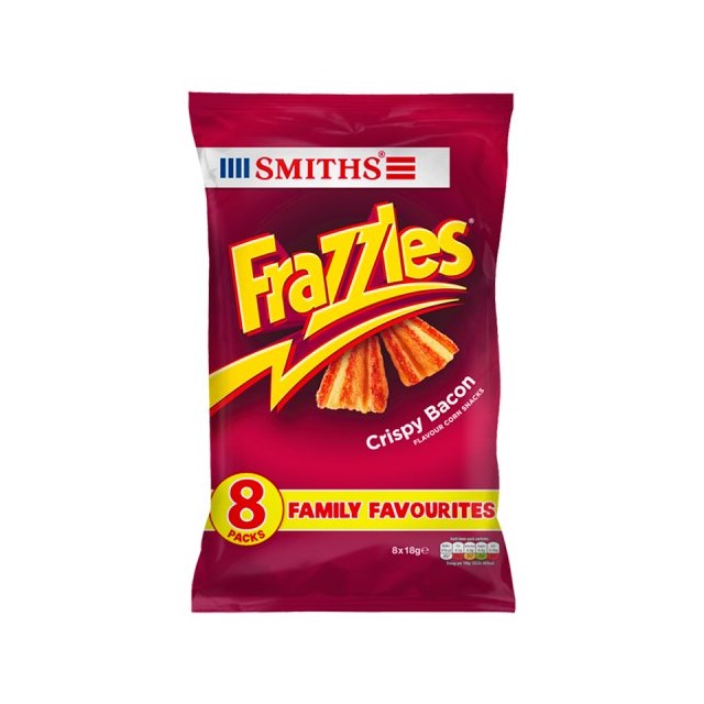 SMITHS FRAZZELS CRISPY BACON (20 x 8 PACK)
