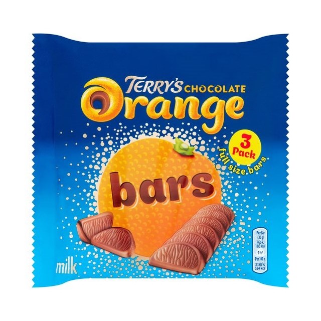 TERRYS CHOC ORANGE 3PACK