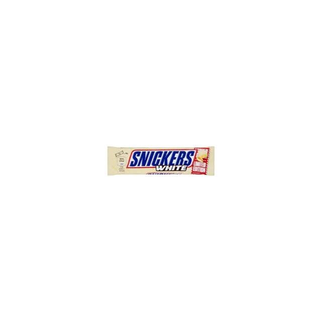 SNICKERS WHITE CHOCOLATE 49g (32 PACK)