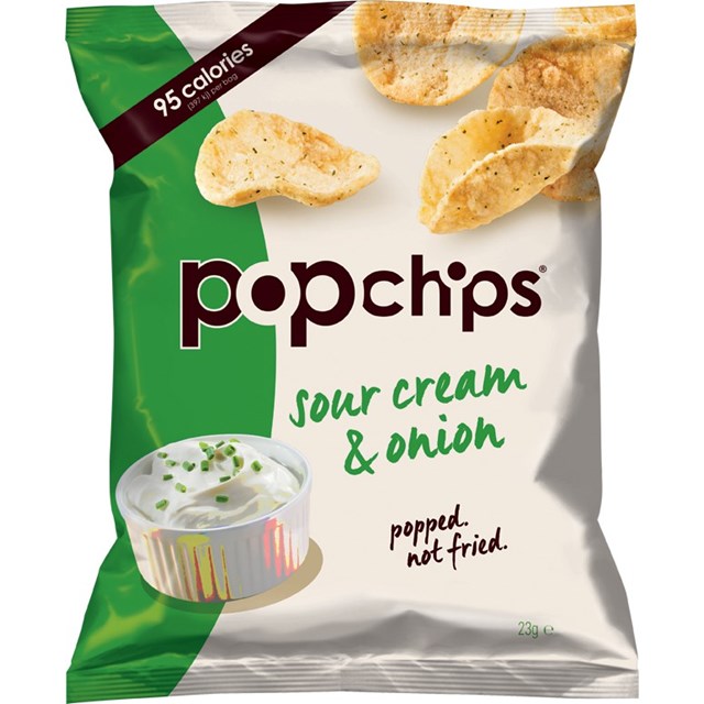 POPCHIPS SOUR CREAM & ONION HANDYPACK
