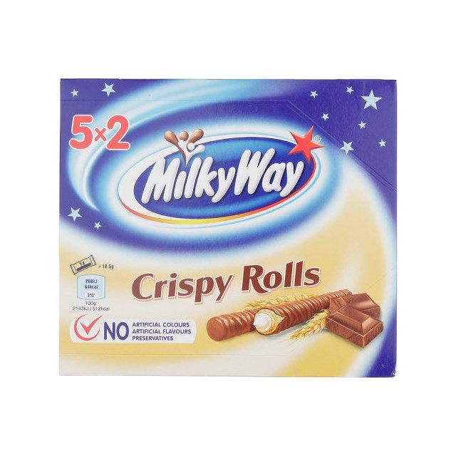 MILKY WAY CRISPY ROLL 5PACK