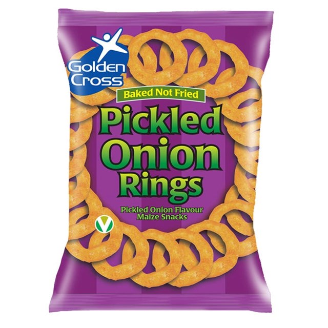 GOLDEN CROSS PICKLED ONION RINGS 150g (12 PACK)