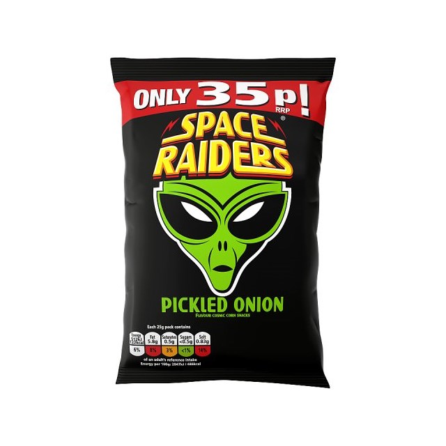 SPACE RAIDERS 30P PICKLED ONION